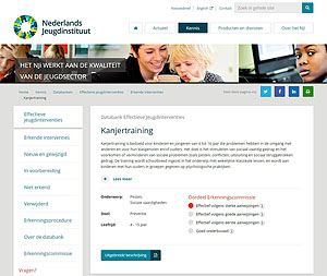 Erkenning door Nederlands Jeugd Instituut